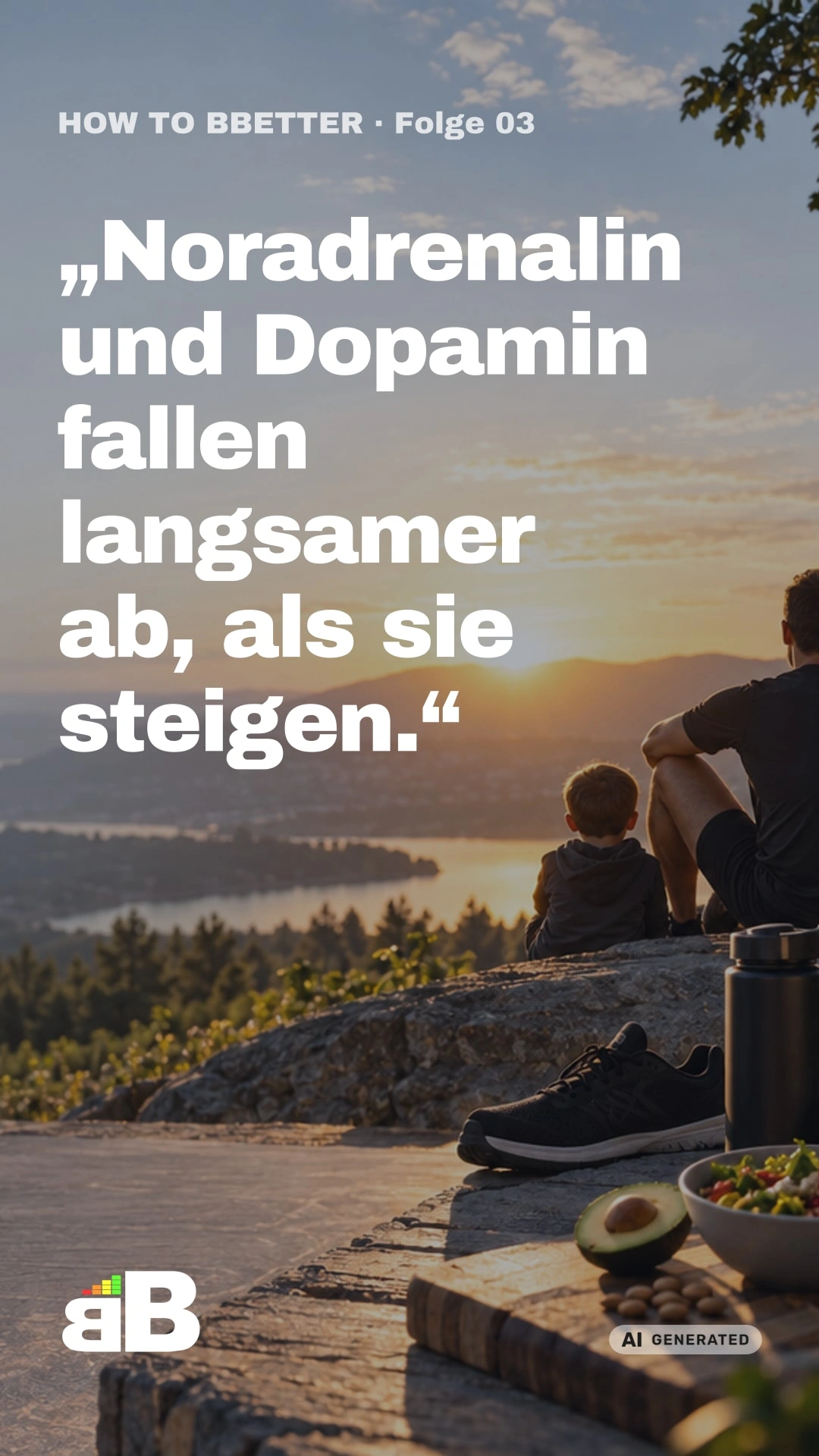 „Noradrenalin und Dopamin fallen langsamer ab, als sie steigen.“